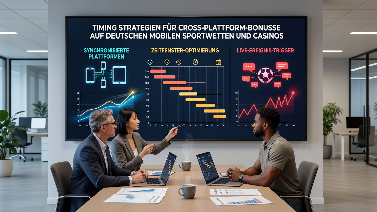 Darstellung von Synchronisationsprozessen bei mobilen Wett- und Casino-Boni
