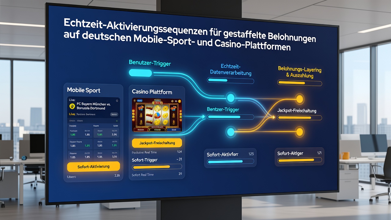 Schichtung von Belohnungen während Live-Events auf deutschen Plattformen