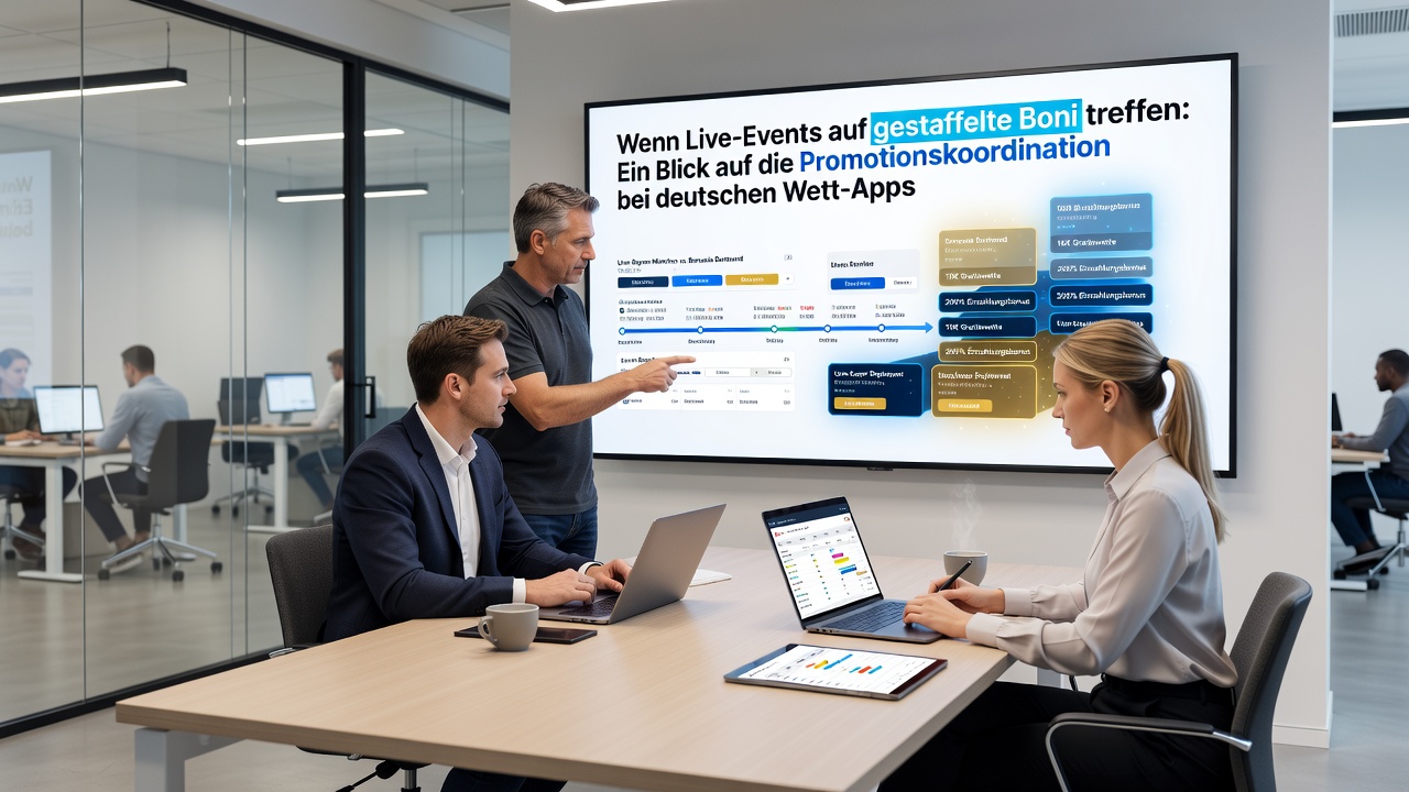 Koordination von Boni und Live-Wetten in deutschen Apps